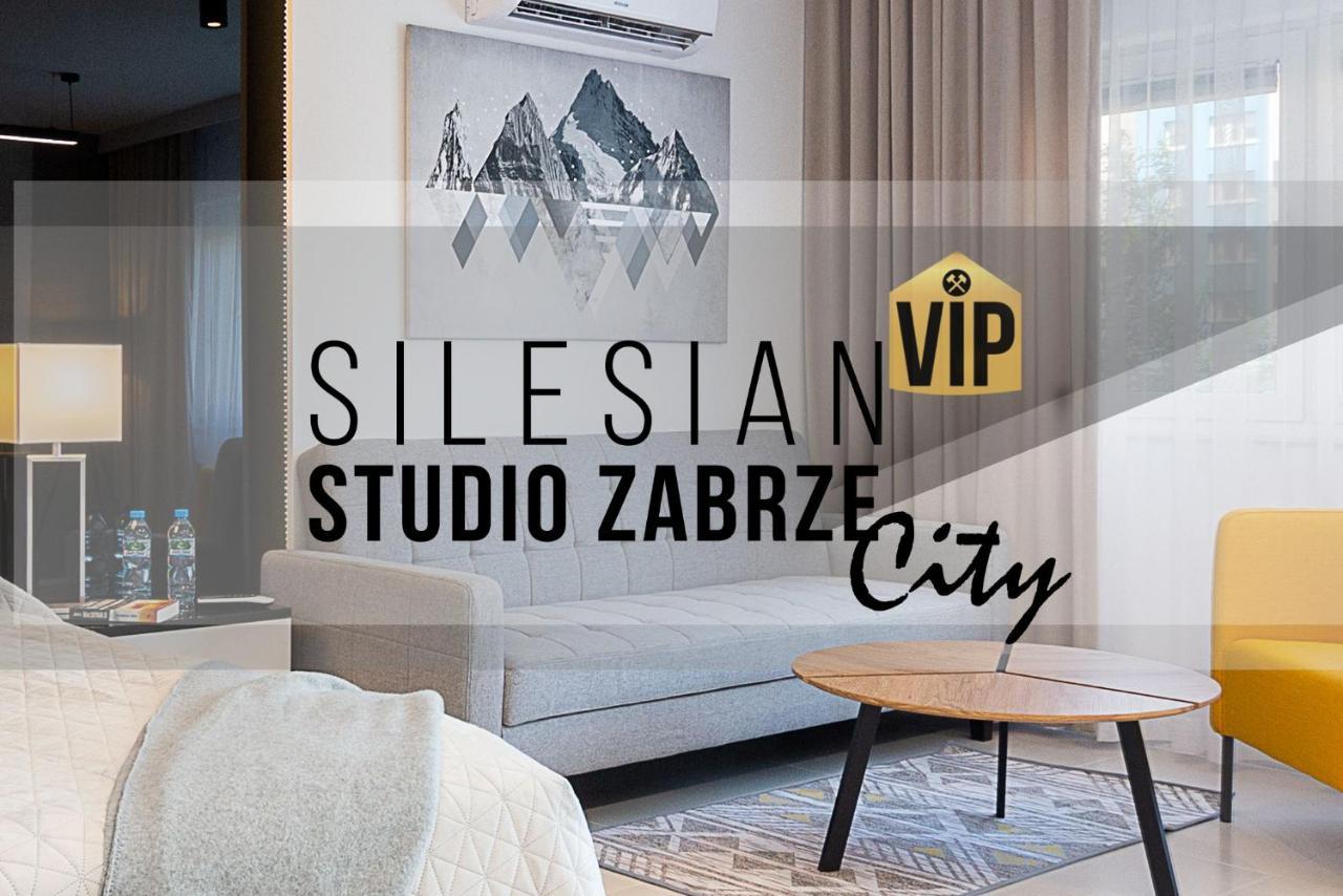Studio Silesian Vip City Centrum Free Parking Забже Екстериор снимка